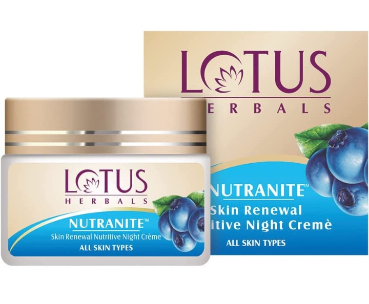 LOTUS HERBALS nutranite skin renewal nutritive night creme