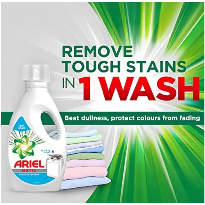 ARIEL TOP LOAD MATIC LIQUID DETERGENT