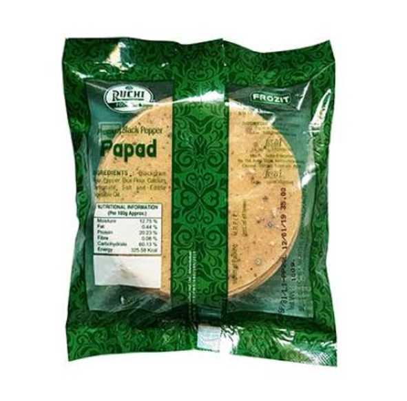 RUCHI BLACK PEPPER PAPAD