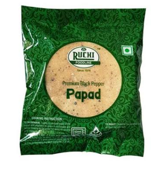 RUCHI BLACK PEPPER PAPAD