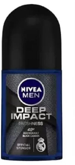 NIVEA MEN DEEP IMPACT energy 48H deodorant black carbon