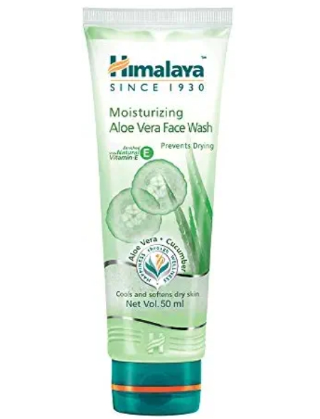 HIMALAYA MOISTURIZING ALOE VERA FACE WASH