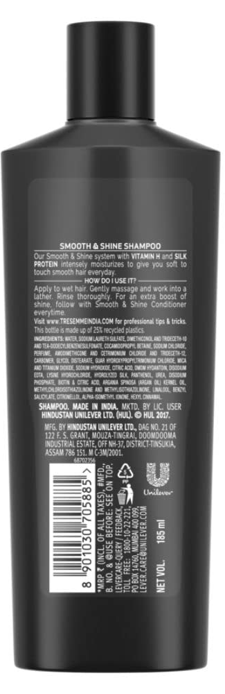 TRESEMME SMOOTH & SHINE WITH VITAMIN & SILK PROTEIN SHAMPOO