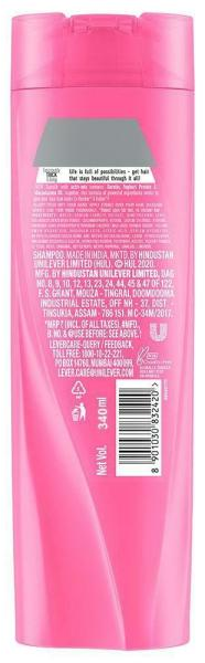 SUNSILK LUSCIOUSLY THICK & LONG SHAMPOO(ACTIV-MIX WITH KERATIN YOGHURT PROTEIN & MACADAMIA OIL)