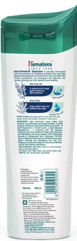 HIMALAYA ANTI-DANDRUFF SHAMPOO (TEA TREE )