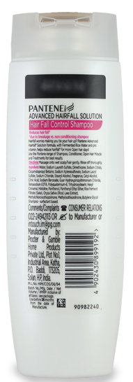 PANTENE ADVANCED HAIRFALL SOLUTION (HAIRFALL CONTROL )SHAMPOO