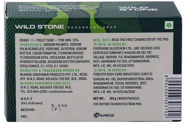 WILD STONE DEODORANT  SOAP