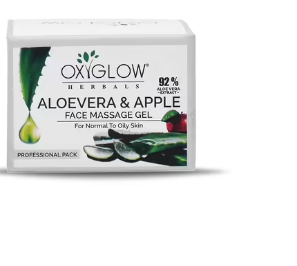 OXYGLOW ALOEVERA & APPLE FACE MASSAGE GEL