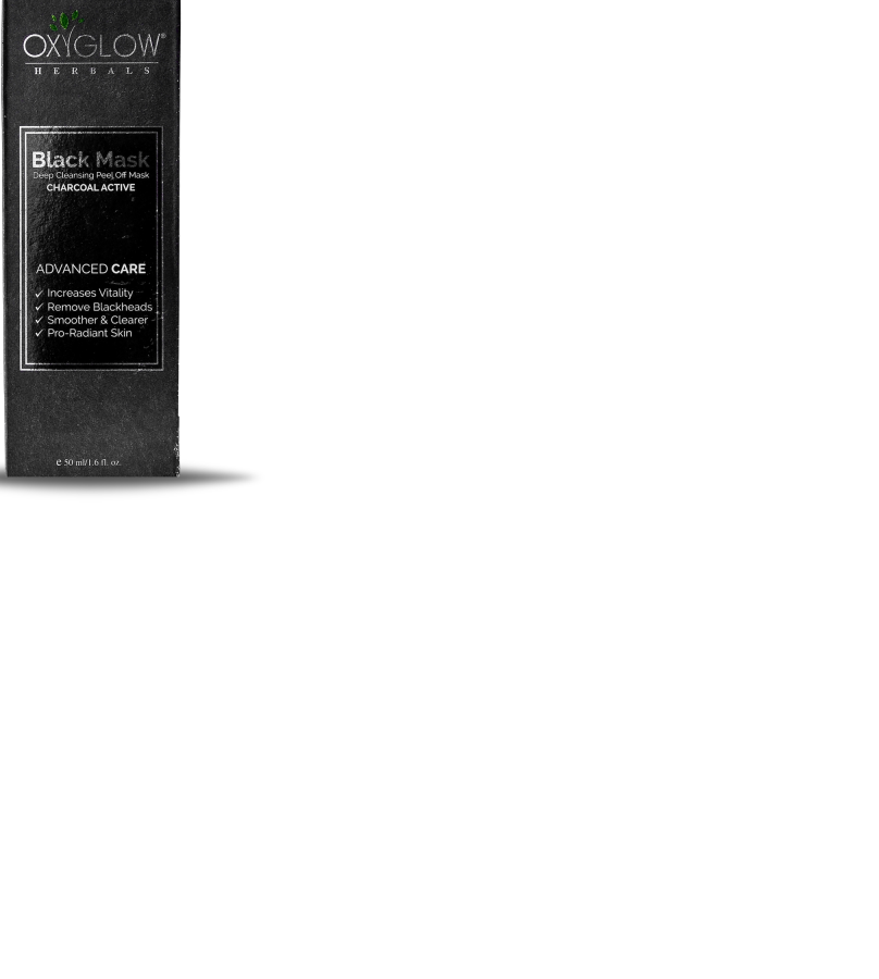 OXYGLOW BLACK MASK CHARCOAL ACTIVE