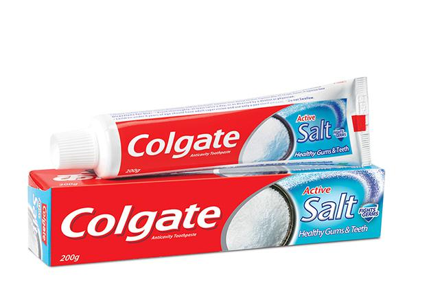 COLGATE ACTIVE SALT (PREVENTS DENTAL PROBLEMS )