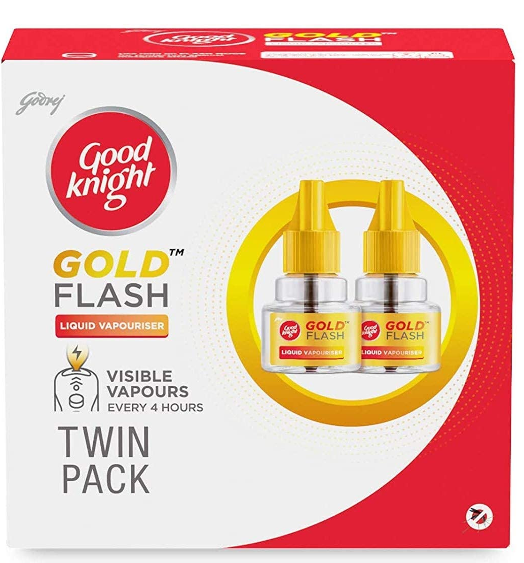 GOOD NIGHT GOLD FLASH  LIQUID VAPOURISER COMB PACK & REFILLS PACK